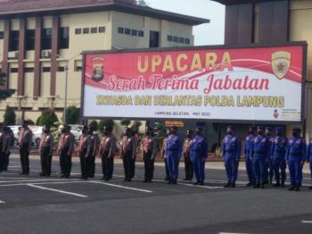 Dirlantas Polda Lampung Resmi Berganti